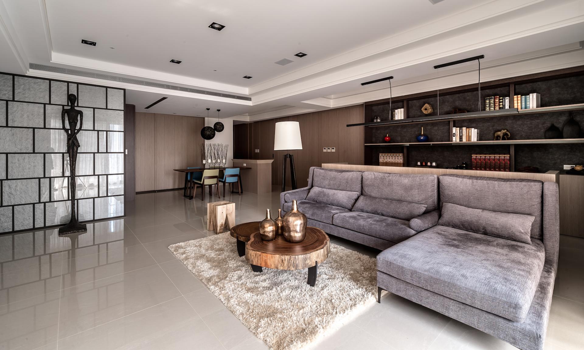 THIẾT KẾ NỘI THẤT SỬ DỤNG GAM MÀU TRUNG TÍNH SANG TRỌNG - UAC | UAC